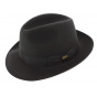 Black Bogart Fedora Hat - Flechet