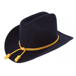 Union Officer Hat Wool Felt Navy - Traclet