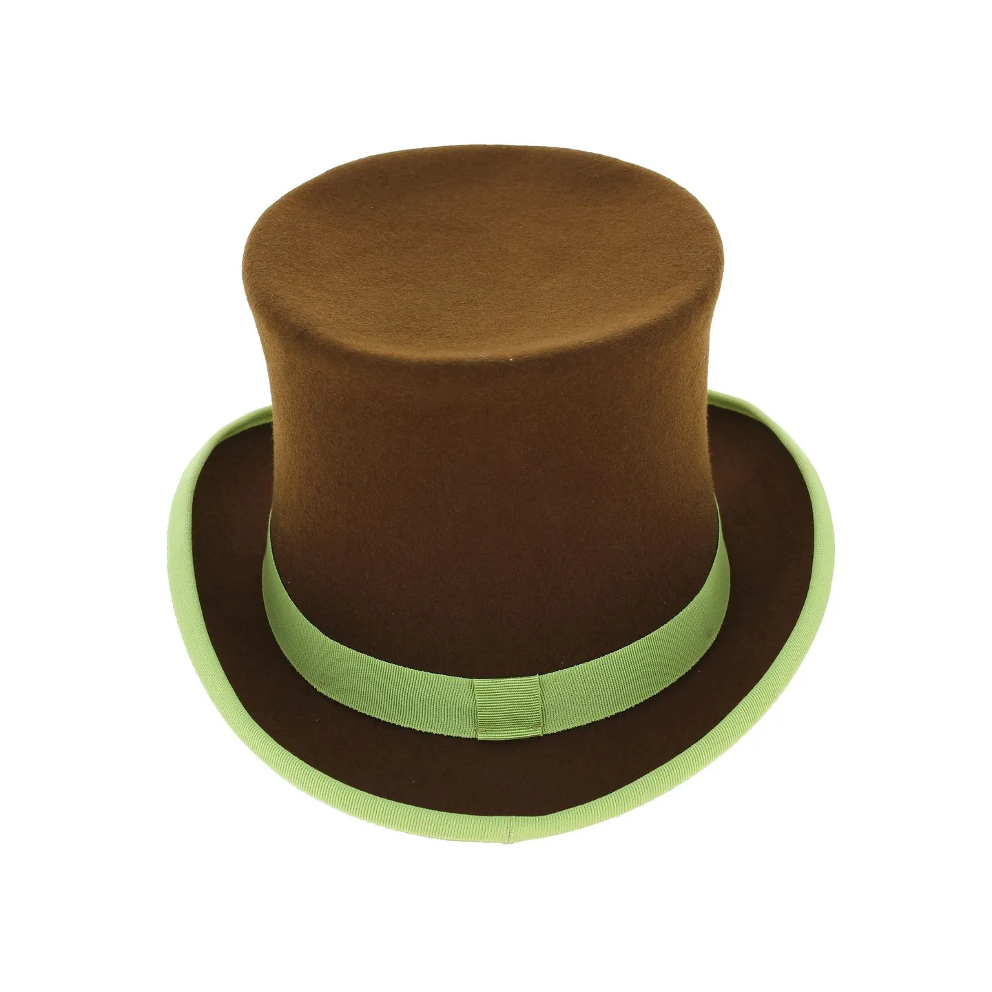 Chapeau Haut de Forme Hatta Feutre Laine Marron - Traclet Reference : 3005 | Chapellerie Traclet