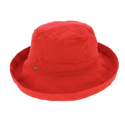 Chapeau de soleil Lanikai rouge Reference : 4689 | Chapellerie Traclet