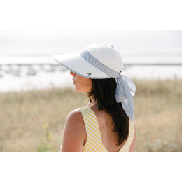 Bauloise High Protection Visor Cap White - Soway