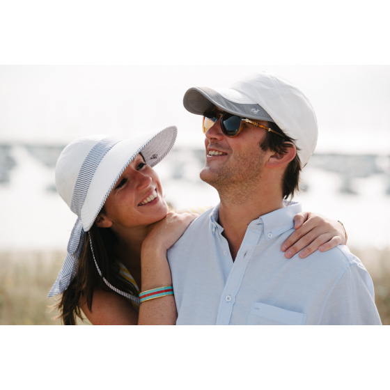 High Protection Bauloise White Visor Cap - Soway