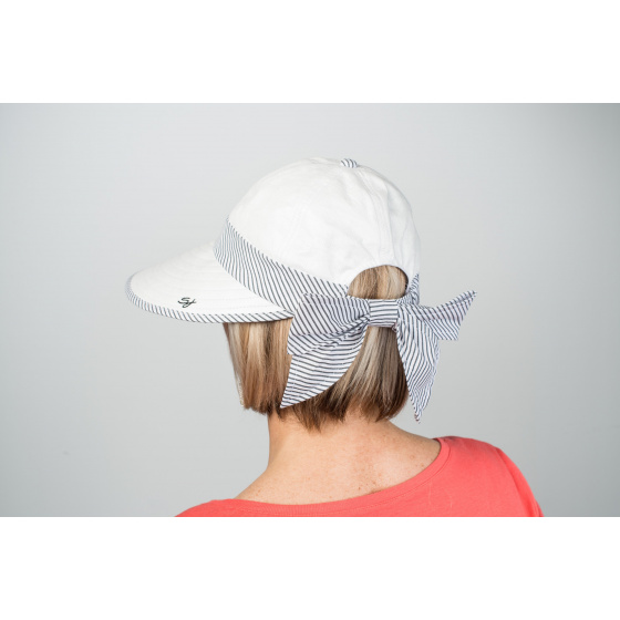 Casquette Visière Haute Protection Bauloise Blanc - Soway Casquette Visière Haute Protection Bauloise Blanc - Soway