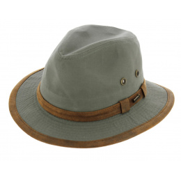 Traveller Rayburn olive hat - Hatland