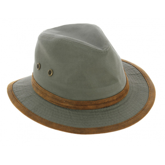 Olive Traveller Rayburn Hat - Hatland