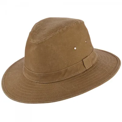 Khaki Safari Hat Dorfman Pacific Reference: 6208 | Traclet Hat Shop