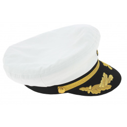 Casquette de Capitaine blanc - Traclet