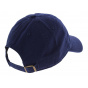 Navy Cotton Blank Strapback Baseball Cap - 47 Brand