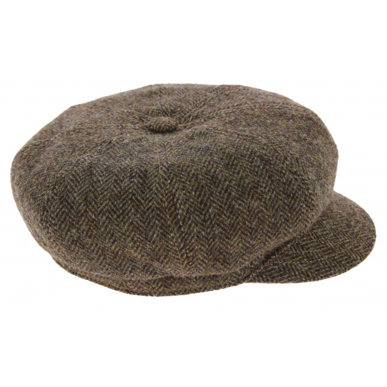 Stetson Midtown Wool Newsboy Cap - Beige