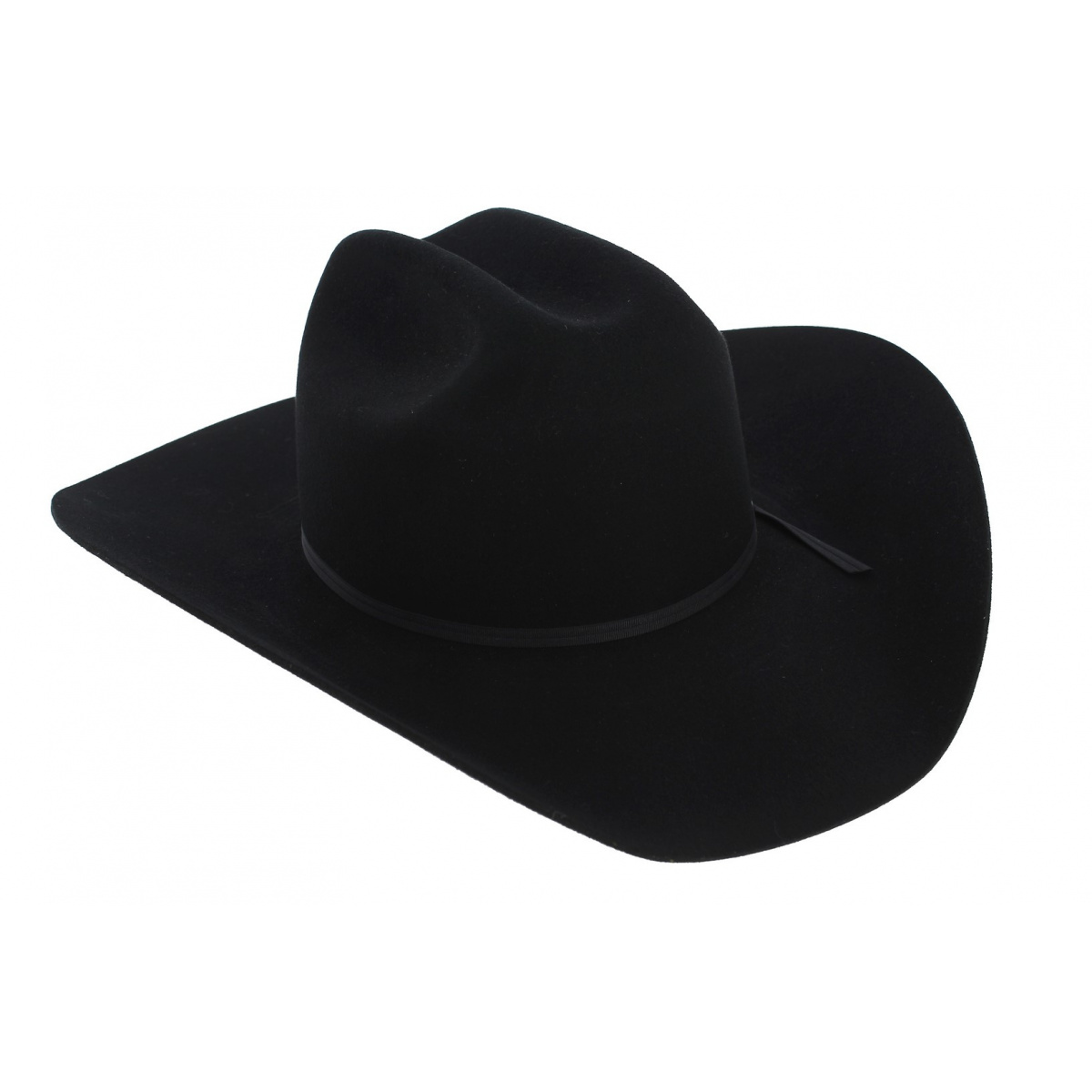 Cowboy Hat Cattleman Felt Wool Black - Stetson Reference : 7596 ...