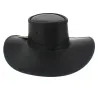 Chapeau grand bord cuir - achat chapeau grande taille Reference : 7598 | Chapellerie Traclet