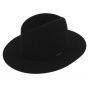 Black Wool Felt Badlands Traveller Hat - Stetson