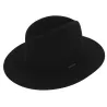 Chapeau Traveller Badlands Feutre Laine Noir - Stetson Reference : 7600 | Chapellerie Traclet