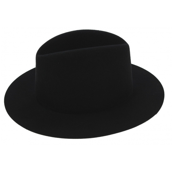 Chapeau Traveller Badlands Feutre Laine Noir - Stetson