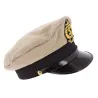 Casquette Marin Capitaine Sydney Coton Beige - Traclet Reference : 3373 | Chapellerie Traclet