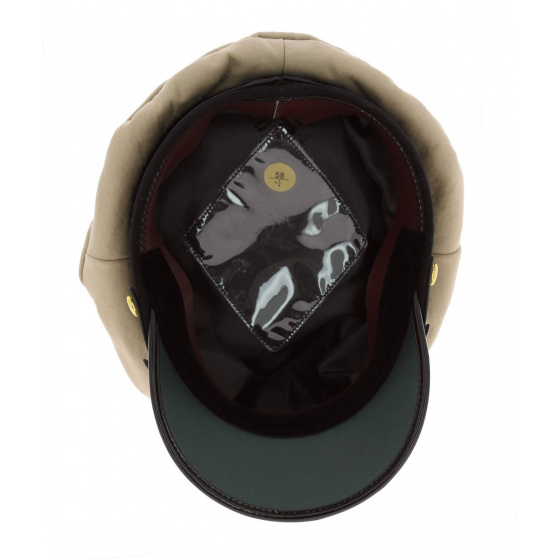 Casquette Marin Capitaine Sydney Coton Beige - Traclet