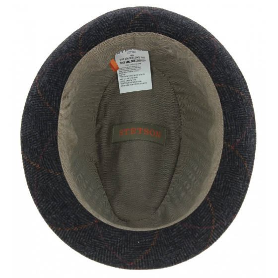 Clayton Player Hat Grey Wool Felt - Stetson