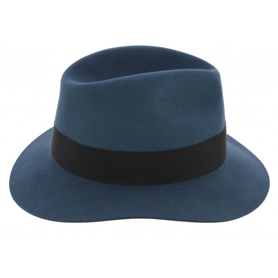 Stetson Blue Fur Felt Traveller Hat - Fury