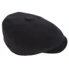 Stetson Newington Hatteras Cap Plum Wool Reference: 7603 | Traclet Hat Shop