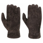 Brown Leather Glove By Stetson