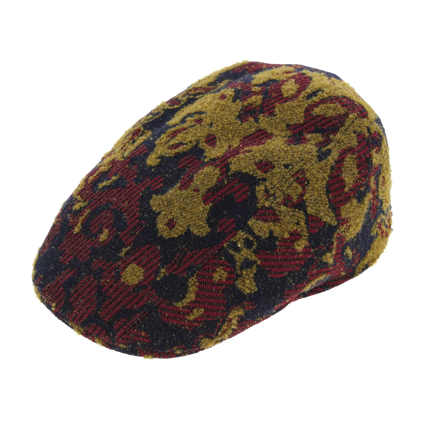 Ornament Flat Cap Wool & Cotton - Stetson Reference: 7604 | Traclet Hat Shop