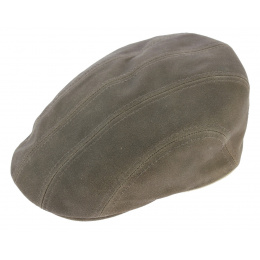 Casquette Plate Fargo Cuir d'Agneau Serpent - Stetson