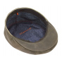 Fargo Flat Cap in Snake Pattern Lambskin Leather - Stetson