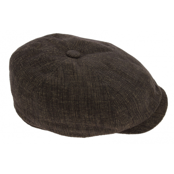 Casquette Brooklin Arlington Coton Marron - Stetson