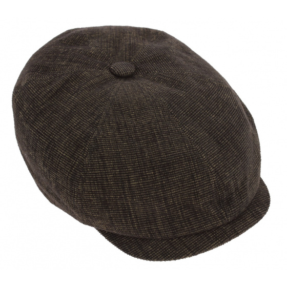 Casquette Brooklin Arlington Coton Marron - Stetson