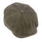 Hatteras Larson Snake Lambskin Leather Cap - Stetson