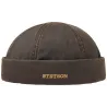 Quimper Docker Beanie Brown Cotton - Stetson Reference: 7609 | Traclet Hat Shop