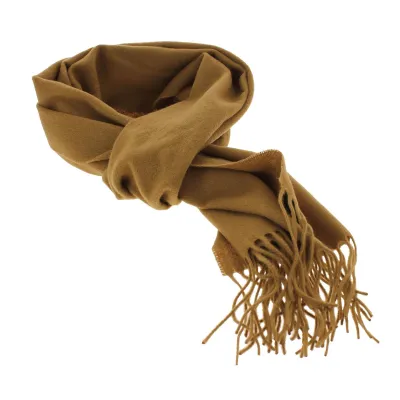 Écharpe Laine Camel Made In France - Traclet  Reference : 3797 | Chapellerie Traclet