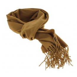 Écharpe Laine Mérinos Camel - Traclet