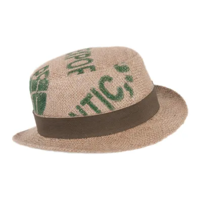 Beige Jute Canvas Bowler Hat - ReHats Reference: 7616 | Traclet Hatters