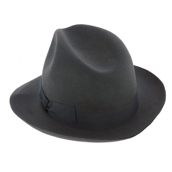 Chapeau Borsalino Vanzina Feutre Poil Anthracite