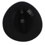 Winston Vanzina Black Fur Felt Fedora Hat