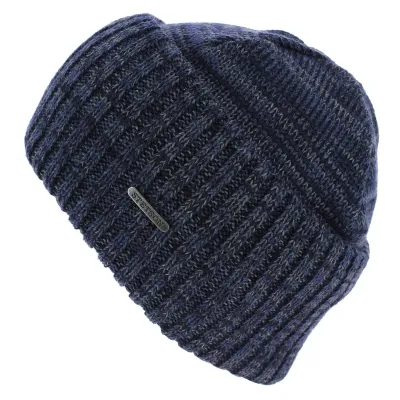 Wisconsin Wool Beanie with Cuff Blue - Stetson Reference: 4388 | Traclet Hat Shop