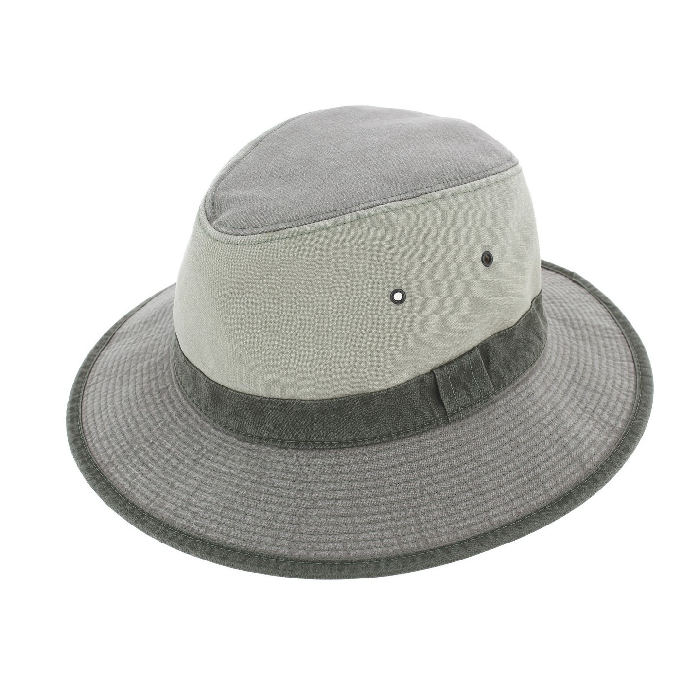 Chapeau Safari Lewa Coton Gris UPF 50+ - Crambes