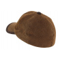 DeeWhy Leather Baseball Cap Brown - Aussie Apparel