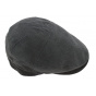 Brookvale Flat Cap Anthracite Leather - Aussie Apparel
