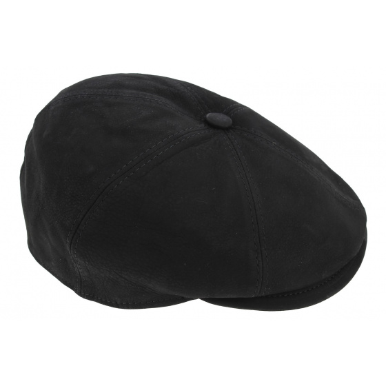 Casquette Hatteras Minco Cuir Noire- Hatland Casquette Hatteras Minco Cuir Noire- Hatland