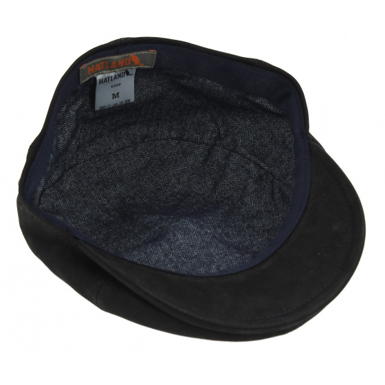 Casquette Hatteras Minco Cuir Noire- Hatland Casquette Hatteras Minco Cuir Noire- Hatland