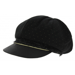 Casquette Gavroche Zerin Coton Noir - Mtm