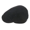 Duck Bill Cap Kingsway Wool Black - Göttmann Reference: 3477 | Traclet Hat Shop