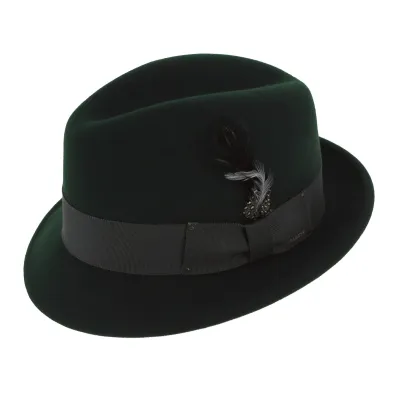 chapeau tino vert sapin  trilby bailey Reference : 7297 | Chapellerie Traclet