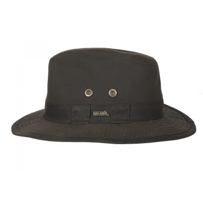 Chapeau traveller huile - chapeau de pluie Hatland sanbourne Reference : 4288 | Chapellerie Traclet
