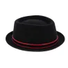 Chapeau Porkpie Impéria noir - Panizza Reference : 5797 | Chapellerie Traclet