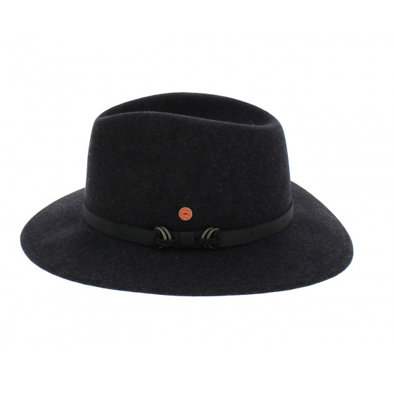 Georgia Wide Brim Felt Hat with Ear Flaps - Mayser Georgia Wide Brim Felt Hat with Ear Flaps - Mayser