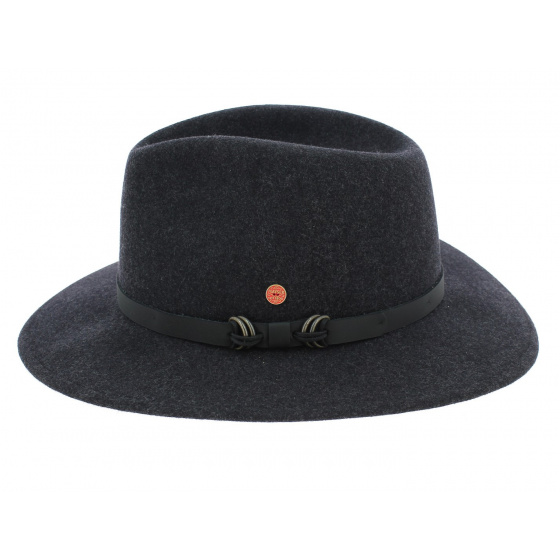 Georgia Wide Brim Felt Hat with Ear Flaps - Mayser Georgia Wide Brim Felt Hat with Ear Flaps - Mayser