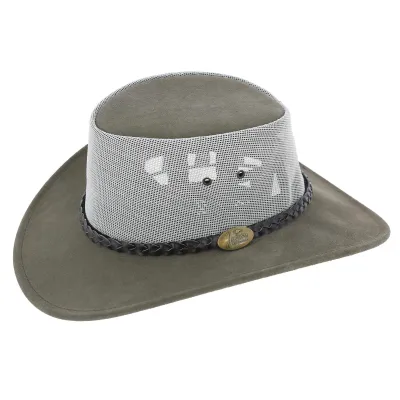 Grey Traveller Hat - Suede Breezer Explorer jacaru Reference: 910 | Traclet Hat Shop